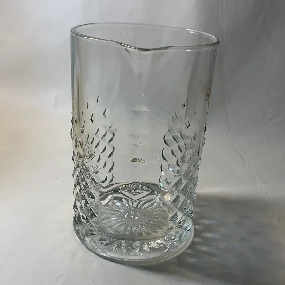 Hennessy Libby Crystal Cocktail Mixing Glass Spout